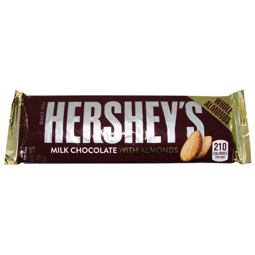 Hershey's® Milk Chocolate with Almonds Bar, 41 g
