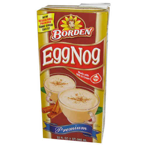 Borden® EggNog Premium, 946 ml, 32 FL OZ Carton