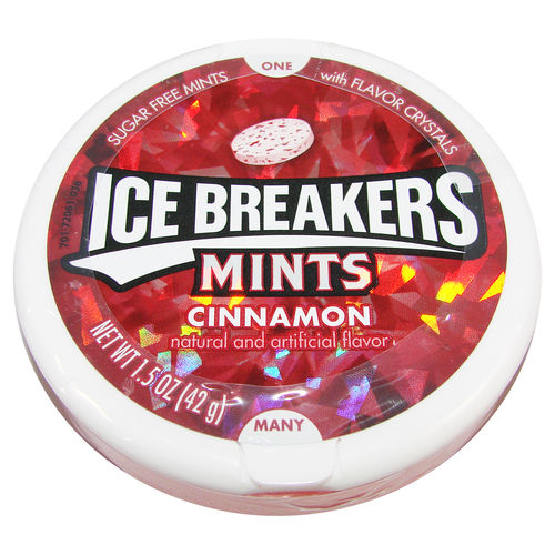 ICE BREAKERS® Cinnamon Mints, 42 g, 1,5 oz.