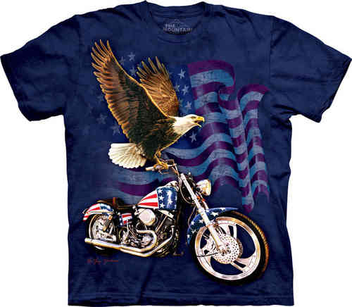 THE MOUNTAIN Adult T-Shirt - Born to Ride