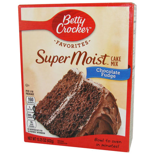 Betty Crocker™ Super Moist™ CHOCOLATE FUDGE Cake Mix, 432 g