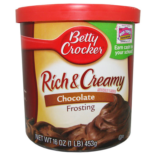 Betty Crocker® Rich & Creamy CHOCOLATE Frosting, 453 g