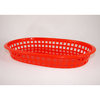 Diner Basket, oval, rot, ca. 27,5 x 18 cm