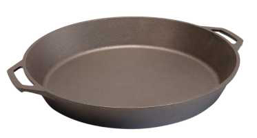 Lodge Guss-Partypfanne mit 2 Griffen, ca. 43,18 cm