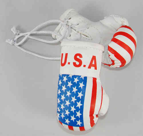 Anhänger - Mini-Boxhandschuhe USA, 1 Paar