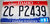 Original US-License Plate Idaho, gebraucht