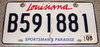 Original US-License Plate Louisiana, gebraucht