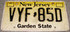 New Jersey VYF85D 