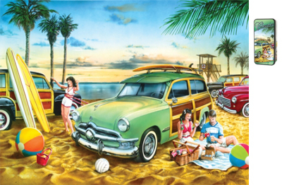 Puzzle in der Dose - Beach Wagon Party