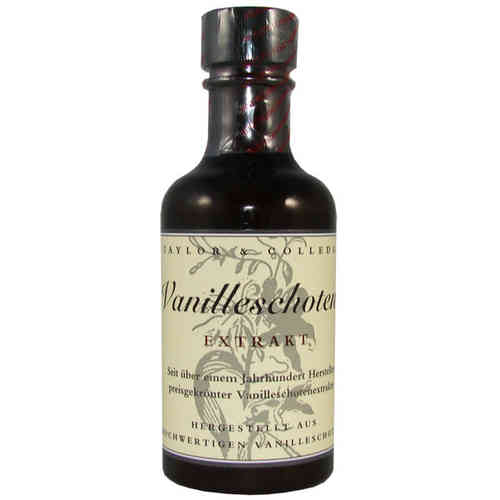 Taylor & Colledge - BIO Vanilleschoten EXTRAKT, 100 ml