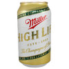 Miller® HIGH LIFE Beer, 355 ml-Dose, 12 fl. oz.