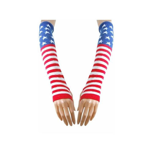 Armstulpen - USA Stars & Stripes, 1 Paar