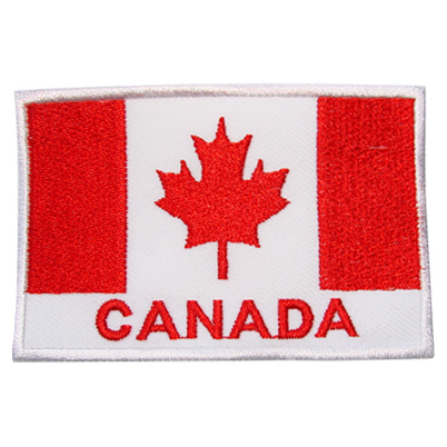 Aufnäher - CANADA, ca. 8,7 x 5,8 cm