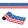 Satin Tischläufer U.S.A. - Stars & Stripes, ca. 23 cm breit