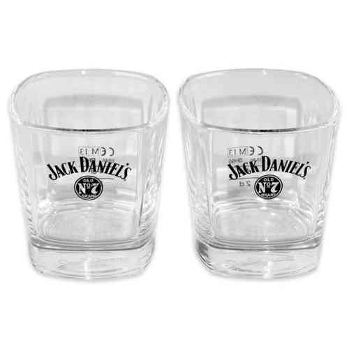 Jack Daniel's Gläser - Old No. 7 - NEW EDITION, 1 Paar