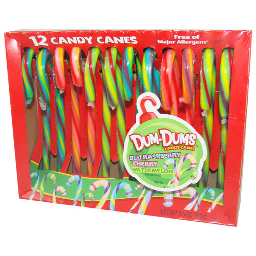 Spangler® DUM DUMS® Candy Canes - 3 Flavors, 12 St., 150 g