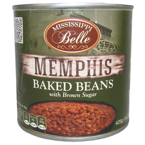 Mississippi Belle - Baked Beans with Brown Sugar, 425 g
