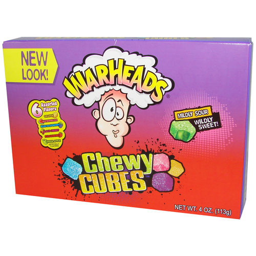 Warheads® Chewy Cubes Sour Candy, 6 Flavors, 113 g