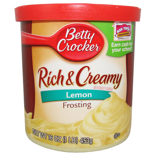 Betty Crocker® Rich & Creamy LEMON Frosting, 453 g