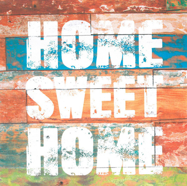 Lunch-Servietten HOME SWEET HOME Graffiti, ca. 33 x 33 cm, 20 St.