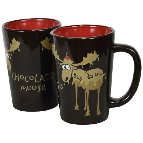 Kaffeebecher - Chocolate Moose, ca. 12,8 cm hoch