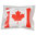 Anhänger - Kissen CANADA - Maple Leaf Flag, ca. 8 x 6 cm