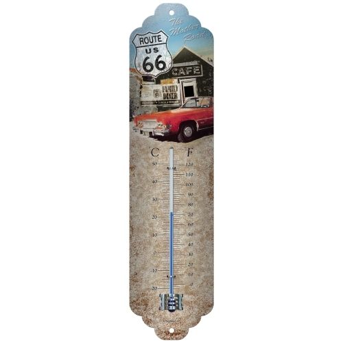 Wandthermometer - Route 66® The  Mother Road, ca. 28 cm