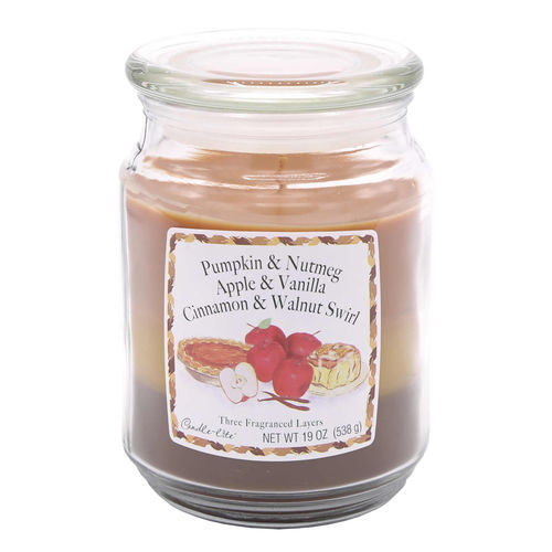 CANDLE-LITE™ Duftkerze Pumpkin Vanilla Cinnamon, 538 g