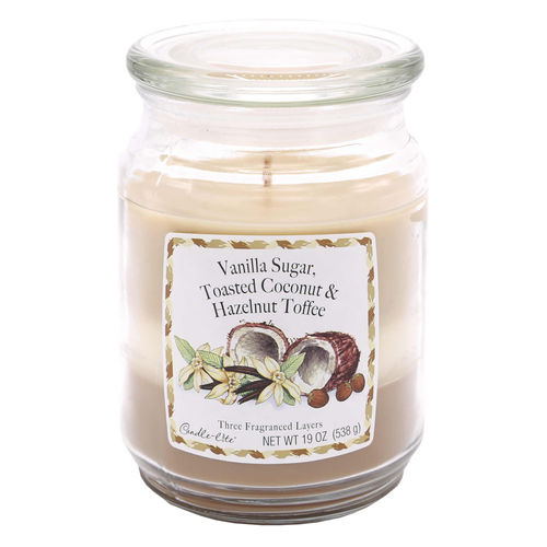 CANDLE-LITE™ Duftkerze Vanilla Coconut Hazelnut, 538 g