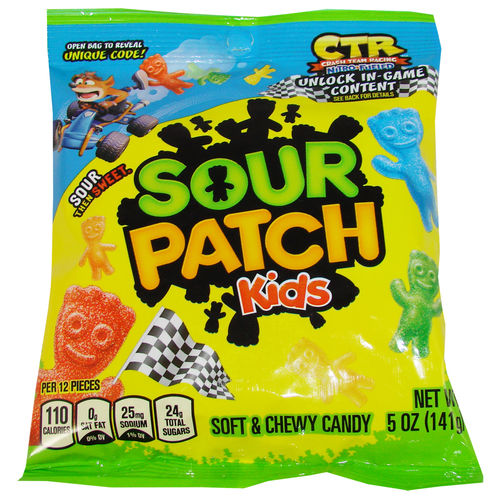 SOUR PATCH Kids Candy Bag, 141 g, 5 oz.