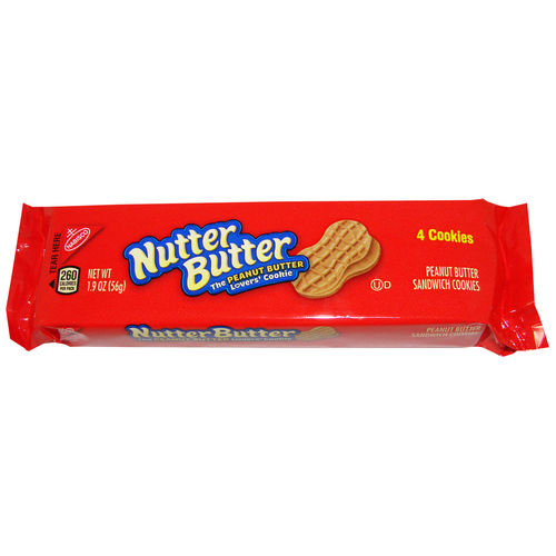 Nabisco® Nutter Butter Cookies, 56 g, 1.9 oz.