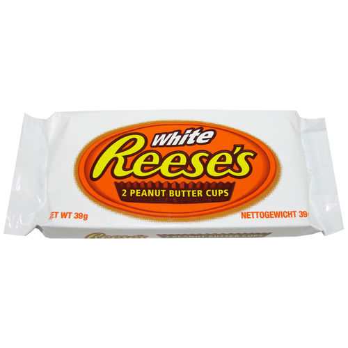 Reese's® WHITE Peanut Butter Cups, 2 Stück, 39 g
