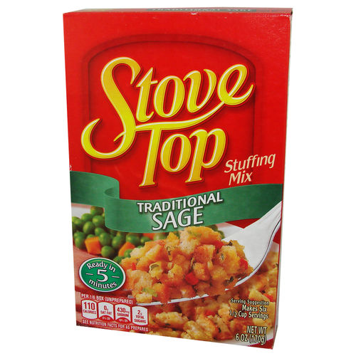 Kraft - Stove Top Stuffing Mix TRADITIONAL SAGE, 170 g, 6 oz.