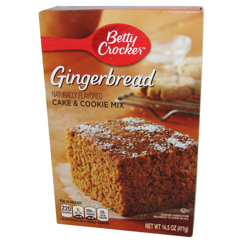 Betty Crocker™ GINGERBREAD Cake & Cookie Mix, 411 g