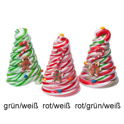 Candy Cane Christmas Tree, rot/weiß, 80 g, 1 Stück - II. Wahl