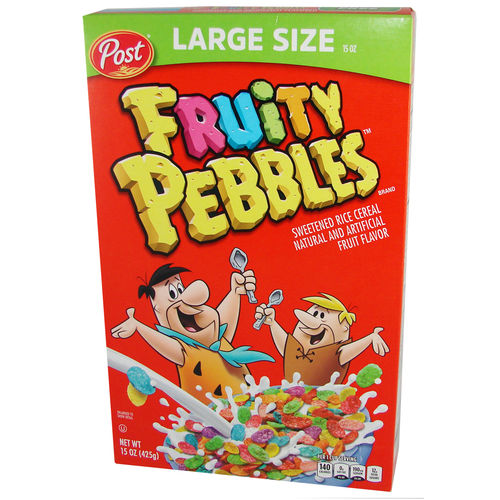 Post® Fruity Pebbles™ Cereal, 425 g, 15 oz.