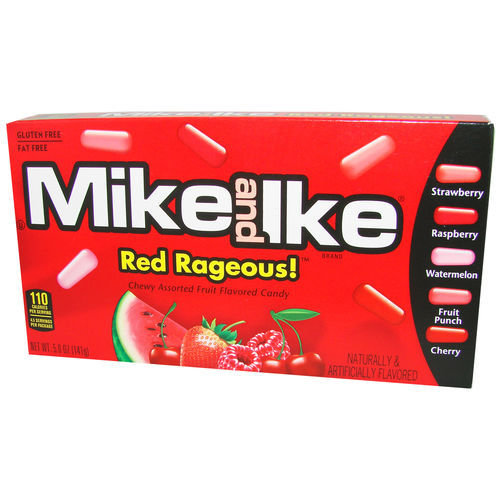 Mike and Ike® Red Rageous! Chewy Candy, 141 g, 5 oz.