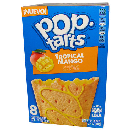 Kellogg's® Pop-Tarts® TROPICAL MANGO, 8 Stück - best before 21. Juni 2022